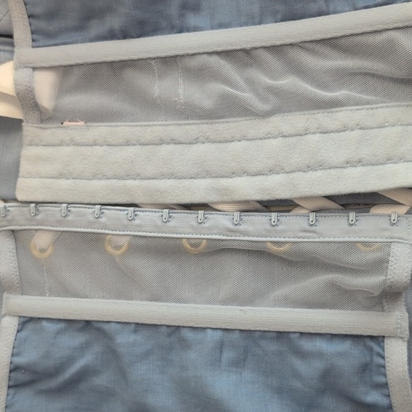 BABY BLUE BUSTIER SIZE X SMALL - Picture 4 of 4